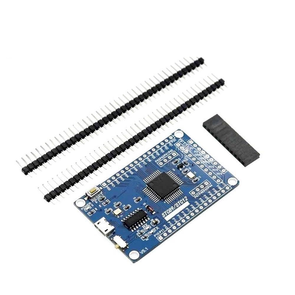 STC89/STC12 development board with header pins